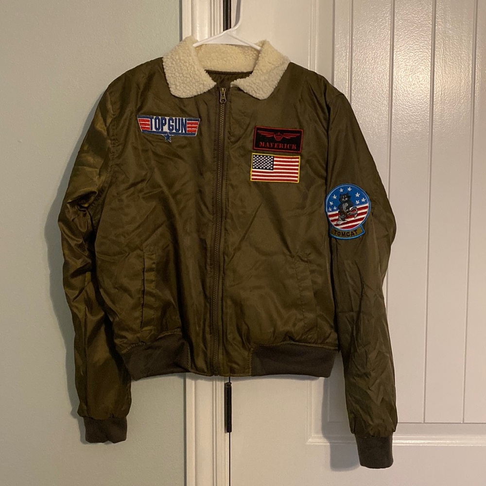 Halloween top gun maverick bomber jacket